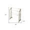 Homeroots Vintage Cottage White Blanket Stand 389635 - alternate 4