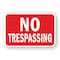 Signmission No Trespassing Sign, Heavy-Gauge Aluminum Rust Proof Parking Sign, 18" H, A-1824-24943 A-1824-24943 - alternate 1