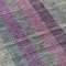 Homeroots 8' Plum Eggplant And Gray Round Plaid Washable Indoor Outdoor Area Rug 613989 - alternate 5