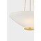 Hudson Valley Lighting Awosting 22 in. Pendant in Aged Brass 2322-AGB - alternate 4