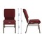 Flash Furniture Fabric Church Chair w/Book Pouch, Brgundy XU-CH-60096-BYXY56-BAS-GG - alternate 8