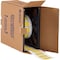 Brady Low Smoke Zero Double Sided PermaSleeve Heat Shrink Tubing, 0.75 in.x 2 in. W, Yellow, 250/RL 2LSZH-750-2-YL - alternate 1