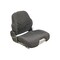 Uni Pro 741 Seat Top Assembly, Black/Gray Fabric 8364 - alternate 5