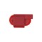 Auveco GM Moulding Clip with Metal Reinforcement, Red Nylon, 10PK 22167 - alternate 2