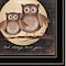 Homeroots Owl Always Love and Need You 2 Black Framed Print Wall Art 405241 - alternate 3