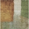 Homeroots 9' X 12' Green Copper And Beige Abstract Washable Indoor Outdoor Area Rug 603729 - alternate 5
