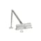 Global Door Controls Commercial Grade 1 Door Closer in Aluminum with Backcheck - Size 5 TC205-BC-AL - alternate 1