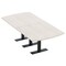 Skutchi Designs 8ft Arc Rectangle Conference Table With Power | Harmony Series | Person Meeting Room Table HAR-AREC-48X96-T.BK-K458-NA - alternate 1