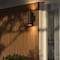Vaxcel Chiasso Outdoor Black Dusk to Dawn Up-Down Wall Sconce with GFCI Outlet T0798 - alternate 6