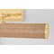Mitzi Natalia 6.75in wide 2 Light Wall Sconce in Aged Brass/Ceramic Windy Dune H999102-AGB/CYD - alternate 4