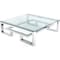 Fab Glass And Mirror 36in Square Clear 1/4in in Thick Flat Polished Tempered Eased Corners Glass Table Top 36inch 36SQR6THFLTE-T - alternate 5
