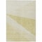 Homeroots 9' X 12' Wheat Gold And Ivory Geometric Washable Indoor Outdoor Area Rug 582504 - alternate 7