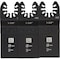 Do It Best 1-3/8'' High Carbon Steel Wood Cutting Oscillating Multi-Tool Blade, 3PK QJDIB-PTASET-022B - alternate 3