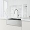 Vigo Handmade 30-in Stainless Steel Single-Bowl Slotted Apron Front Farmhouse Kitchen Sink Workstation VGS3020SA - alternate 5