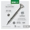 Spax #9 x 1-1/2 in Exterior Stainless Steel Wood Deck Screws Construction Flat Head T-Star Plus, 155PK 4197000450404 - alternate 5