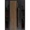 Vdomdoors Steel Door Dekton 0163 Venezia Noce 96вЂќ/ 2 Side Exterior Windows Sidelites/ Entry Door Painted W1 DEKTON0163EXD-VEN-W16+36+16xH96-LH-I - alternate 1
