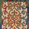 Homeroots 6' Ivory Blue Orange And Green Trellis Indoor Outdoor Runner Rug 546794 - alternate 7