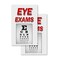 Signmission Eye Exams, Vinyl Decals Only 24 Inch x 36 Inch, Vinyl Decal, 2PK DSB-2436-2PACK-Eye Exams - alternate 1