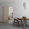 Sartodoors Hidden Barn with Black Edges - Planum 0010 Light Oak 18" x 96" PLANUM0010HB-B-SPW45-1896 - alternate 1