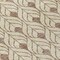 Homeroots 8' Brown And Beige Round Geometric Washable Indoor Outdoor Area Rug 595711 - alternate 6