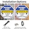 Signmission Security Alert Trespasser Will Be P, 6 Inch X 6 Inch, Plastic Sign OC-P-6-186 - alternate 5