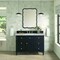 James Martin Vanities Lorelai 48'' S Vanity, Black Onyx w/ Victorian Sil Silestone Top w/FreePower Wireless Charger 424-V48-BKO-FVSL - alternate 3