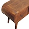 Homeroots 39in Brown Solid Wood Enclosed and Open Storage TV Stand 727855 - alternate 7