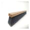 Renown 36" Polypropylene Broom Fine Sweep Flagged With 3" Trim Gray FC36G - alternate 3
