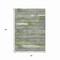 Homeroots 3' X 5' Olive Green Ivory And Blue Striped Washable Indoor Outdoor Area Rug 616670 - alternate 5
