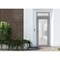 Vdomdoors Front Exterior Prehung FiberGlass Door Frosted Glass / Manux 8102 Grey Ash / Transom Window / Offic MANUX8102EXD-SS-W36 x H80+14-RH - alternate 4