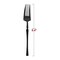 Smarty Had A Party Solid Black Moderno Disposable Plastic Dinner Forks, 240PK 9340BK-FK-CASE - alternate 5