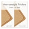 Pendaflex Kraft File Folders, 1/3-Cut Tabs: Assorted, Letter Size, 0.75" Expansion, Kraft, 50PK 1007030 - alternate 5