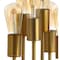 Jonathan Y Pleiades 13.5" Modern Metal/Resin LED Accent Lamp, Brass Gold/White JYL1060A - alternate 10