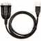 Rocstor PREMIUM 3FT 1M USB TO SERIAL CABLE, DB9 MALE RS232 TO USB CONVERTER, USB TO SE Y10C877-B1 - alternate 5