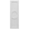 Ekena Millwork True Fit PVC Center Circle Arts & Crafts Fixed Mount Shutters, White, 12W x 48H, PR TFP001AC12X048WH - alternate 11