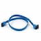 Monoprice 18INCH SATA 6GBPS CABLE W/LOCKING LATCH 90 DEGREE TO 180 DEGREE - BLUE 8783 - alternate 3