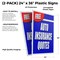 Signmission Free Auto Insurance Quotes, Plastic Signs Only 24 Inch x 36 Inch, Corrugated Plastic, 2PK CSB-2436-2PACK-FreeAutoInsuranceQuotes - alternate 2