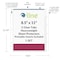 C-Line Products 8-1/2" x 11" Heavyweight Poly Sheet Protectors with 5 Index Tabs, 5/ST 12ST/+BX 5BX/CT 05557-BX - alternate 4