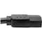 Eaton Tripp Lite Series Computer Power Cord, Right-Angle NEMA 5-15P to C13 - Heavy-Duty, 15A, 125V, 14 P007-006-15D - alternate 4