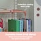 Lockermate By Bostitch 10-Piece Fashion Locker Kit with 12in Stac-A-Shelf, Pink/Floral 5082-PNK - alternate 4