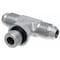Gates Male JIC 37 Flare on Run to Male O-Ring Boss - Tee SAE to SAE G60350-1010 - alternate 2