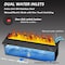 Edendirect 70 in. Recessed Freestanding Electric Fireplace in Black, Water Vapor Fireplace with Remote, Timer ZR-BLR180 - alternate 7
