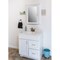 Craftmark Shaker Retreat Wht 30'' Wx34'' Hx21''D Vanity Base without Top 1 Door/2 Drawer SR3021D - alternate 9
