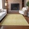 Homeroots 9' X 12' Gold Ivory And Taupe Tribal Washable Indoor Outdoor Area Rug 582624 - alternate 7