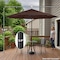 Villacera 9-Foot Outdoor Patio Umbrella, Brown 83-OUT5441 - alternate 8