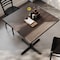 Flash Furniture Bennett 36 in Square Solid Wood Indoor Tabletop in Dark Brown with 30 in x 30 in Bar Height GSF-SQ36-DKBRN-T3030B-GG - alternate 7