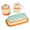 Wanda June Home By Miranda Lambert 5 Piece Stoneware Butter Dish, Sugar Pot, Creamer Set 138189.05R - alternate 1