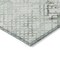 Homeroots 8' X 10' Artichoke Green And Ivory Geometric Washable Indoor Outdoor Area Rug 588265 - alternate 6