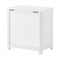 Alaterre Furniture Derby 19"W x 20"H Deluxe Clothes Hamper ANDE77WH - alternate 7