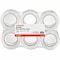 Universal One Acrylic Box Sealing Tape, 48mmx100m, 6PK UNV53200 - alternate 1